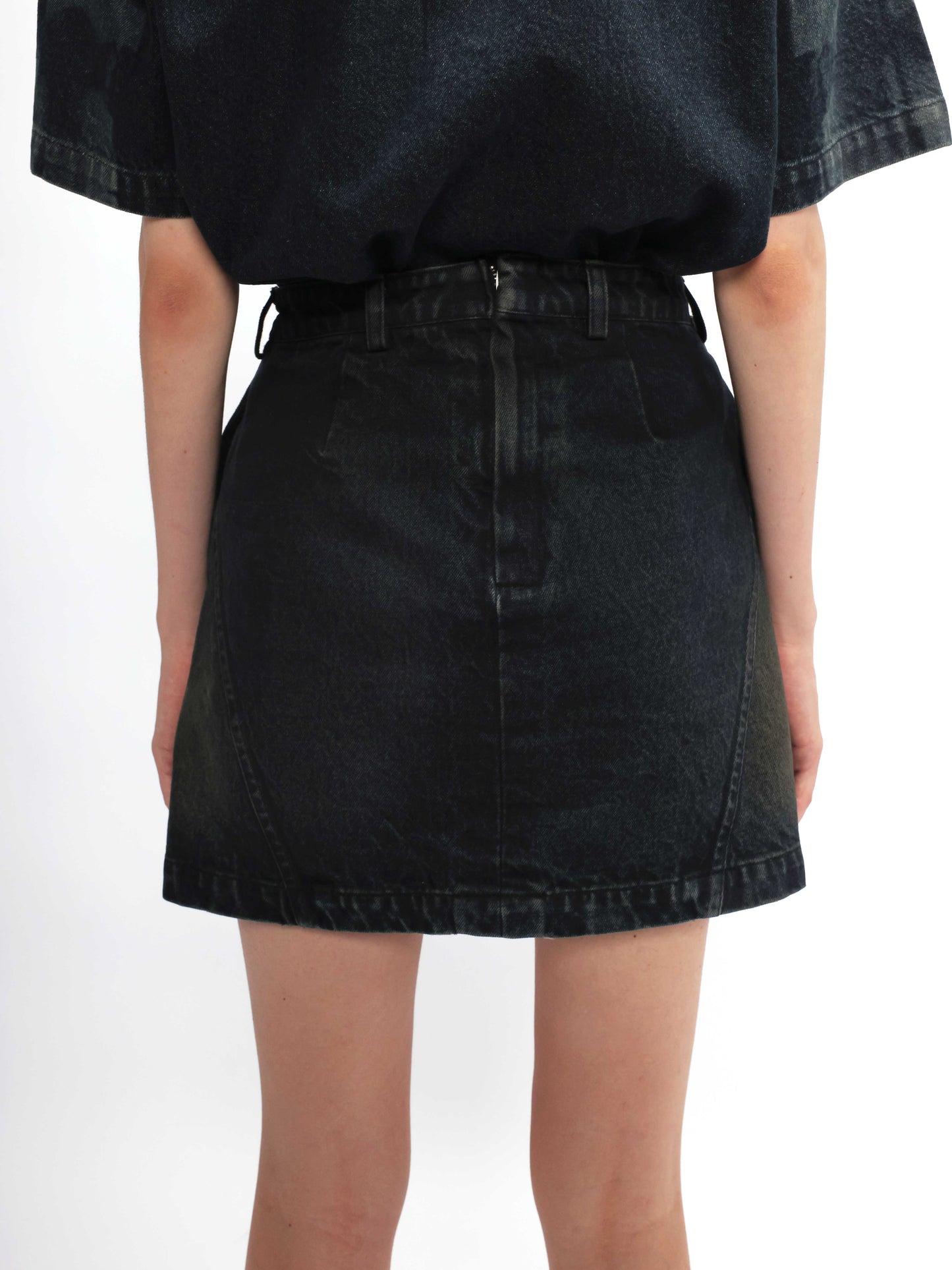 2x1 Mini Denim Skirt