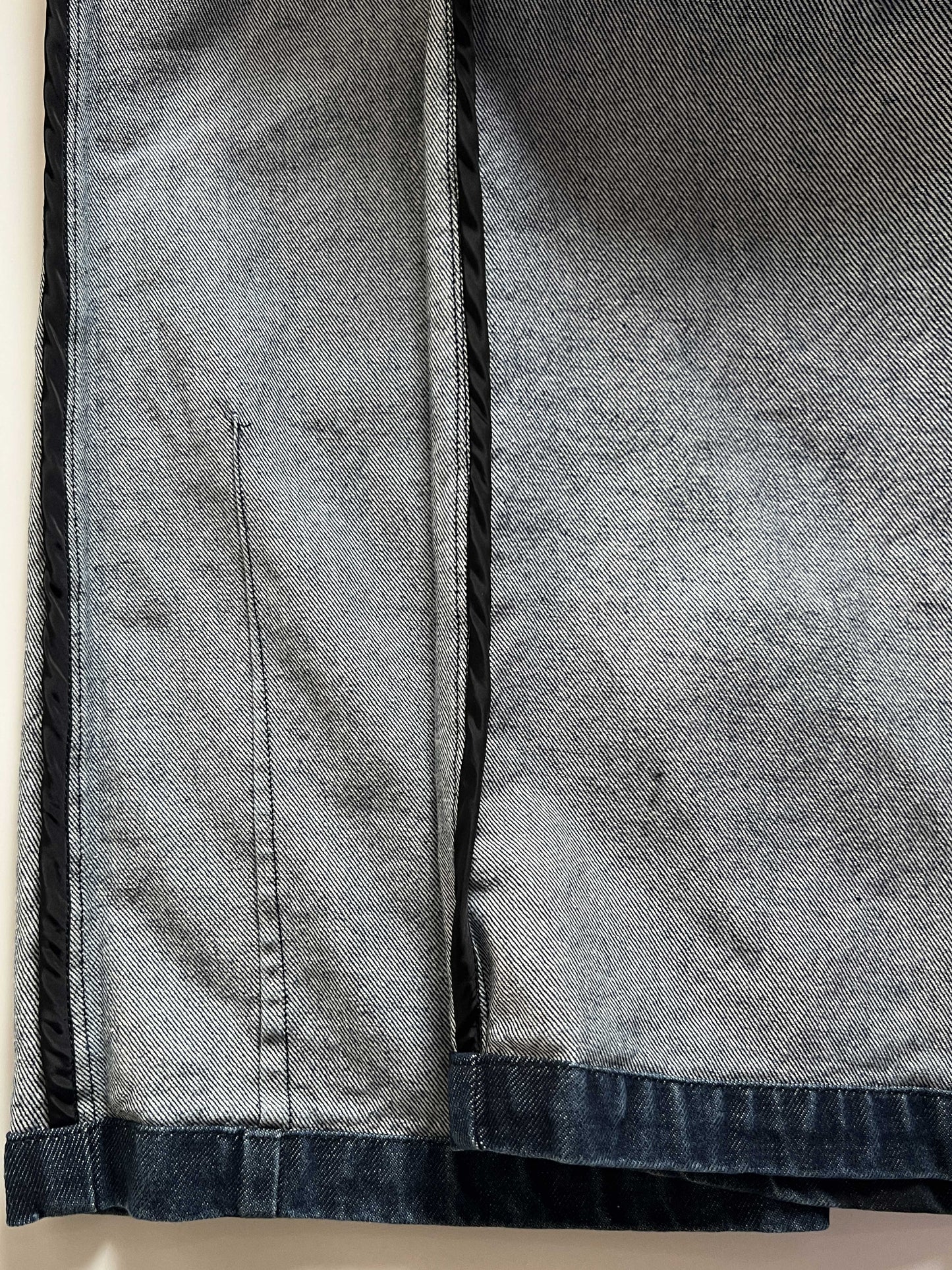Diffused Denim Pants