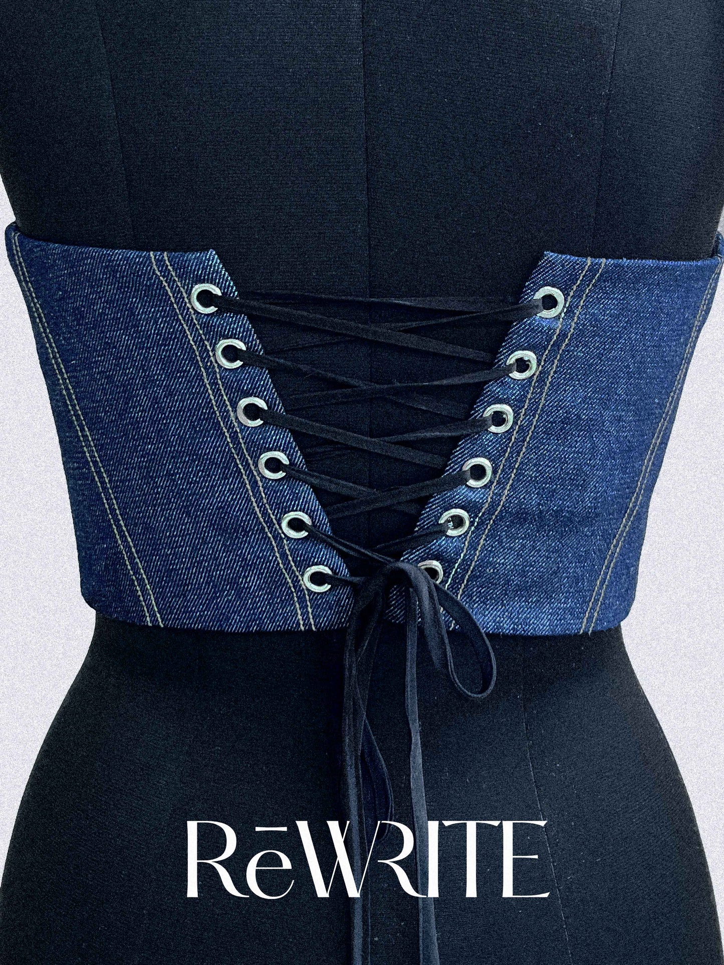 3C Denim Corset
