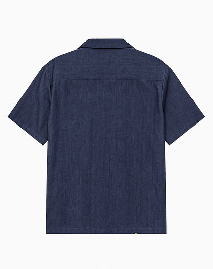 Denim Flowers Shirt