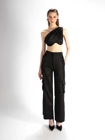 Noire Underwire Top