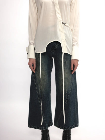Lady In White Aloe Vera Shirt